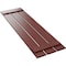 Ekena Millwork True Fit PVC Three Board Spaced Board-n-Batten Shutters, Pepper Red , 17 1/8W x 44H, PR TFP101SBF17X044MR - alternate 8